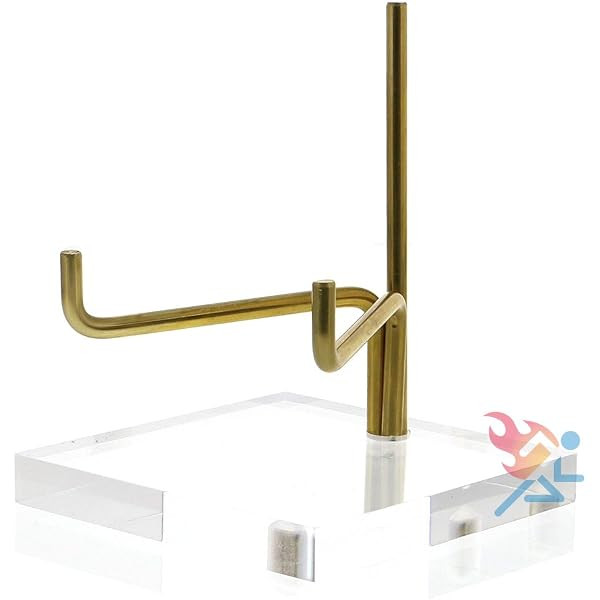 OnFireGuy 3-1/2" Adjustable Metal Arm Display Stand Easel with Acrylic Base | Amazon (US)