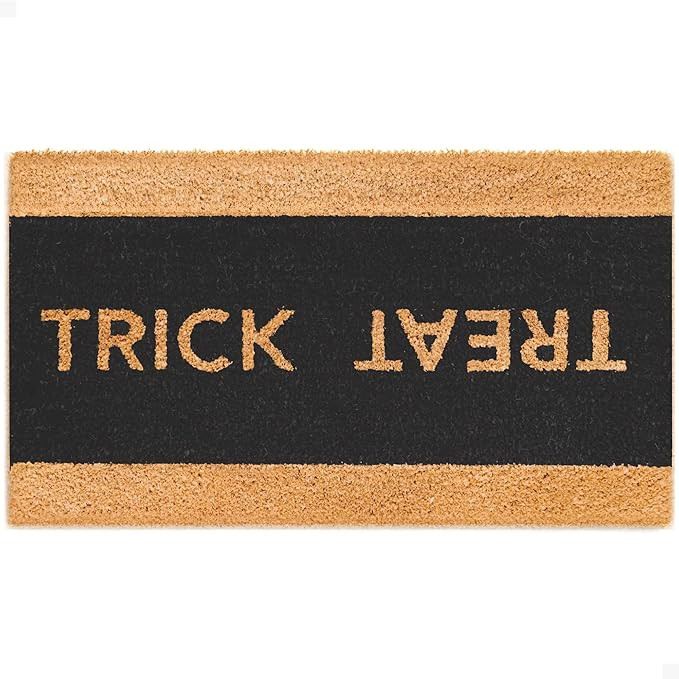 THEODORE MAGNUS Halloween Door Mat - Welcome Mat for Front Door with Non-Slip Backing - Durable D... | Amazon (US)