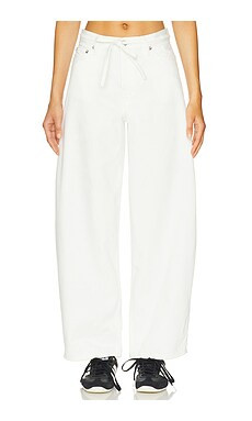 SAMSOE SAMSOE Saharper Belt Jeans in White Rock from Revolve.com | Revolve Clothing (Global)