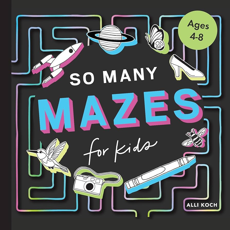 So Many Mazes: 100+ Mazes for Kids Ages 4-8 | Amazon (US)
