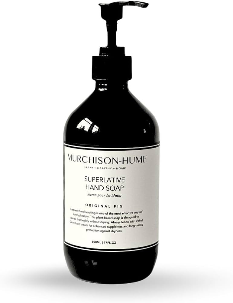 Murchison-Hume Luxury Vegan Hand Soap with Pump Dispenser, Moisturizing Hand Wash, SLS, Paraben &... | Amazon (US)