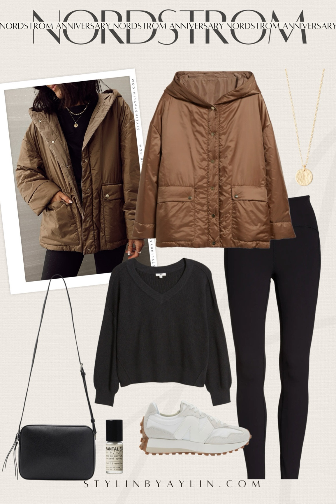 NSALE styled look! I'm just shy of 5-7 wearing the size 2 jacket and XS leggings #stylinbyaylin #aylin

#LTKSeasonal #LTKStyleTip #LTKxNSale