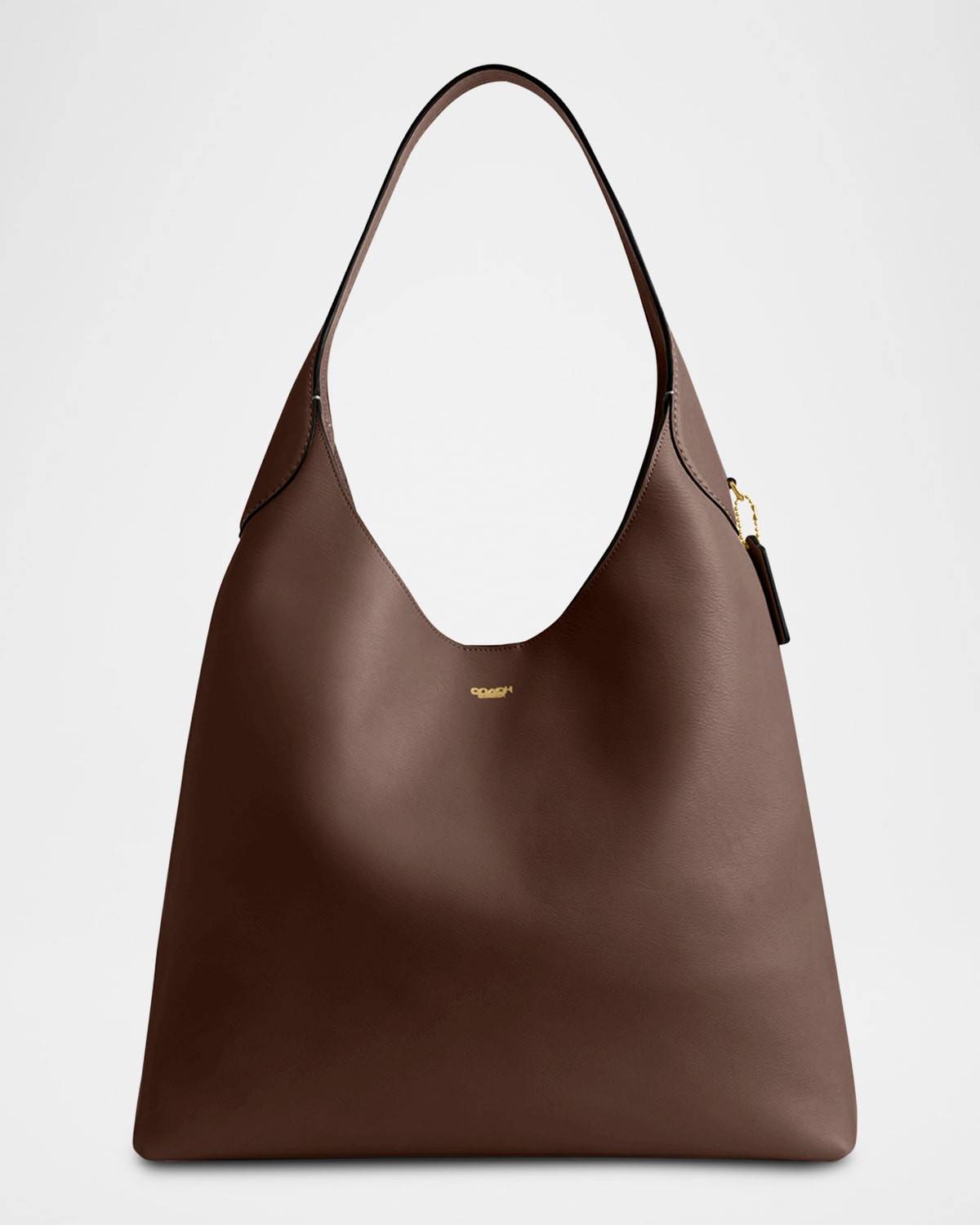 Brooklyn 39 Grain Leather Shoulder Bag | Neiman Marcus