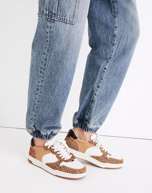 Court Sneakers in Spotted Calf Hair | Madewell