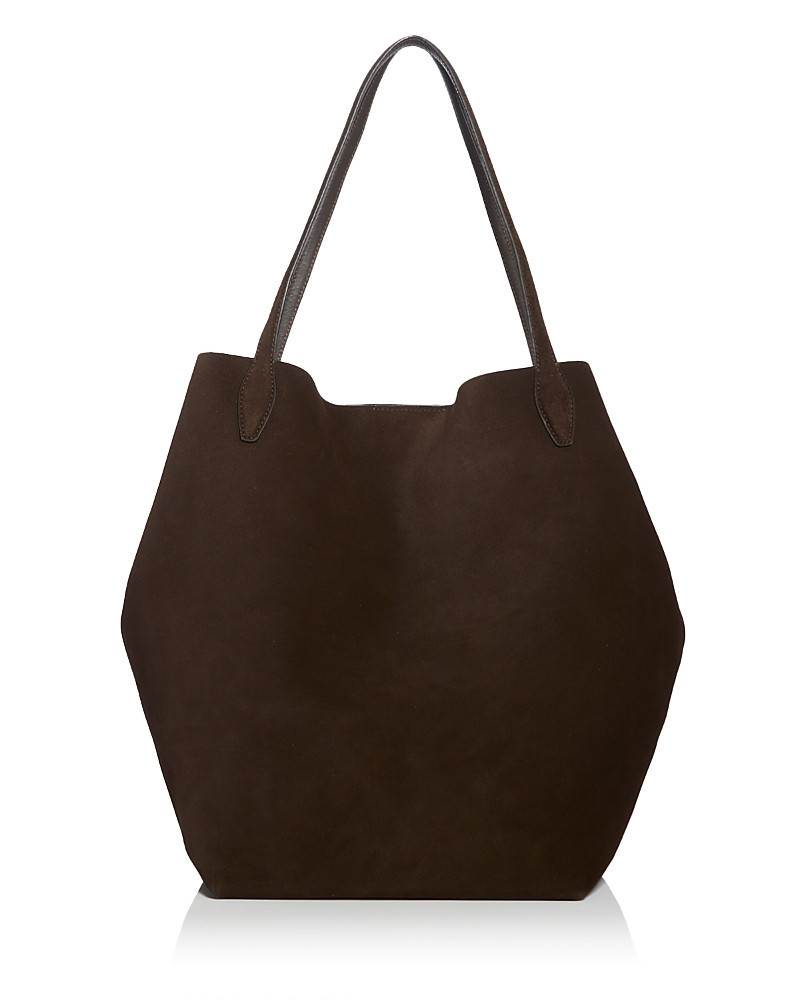 Madewell The Oversized Shopper Tote in Suede | Bloomingdale's (US)