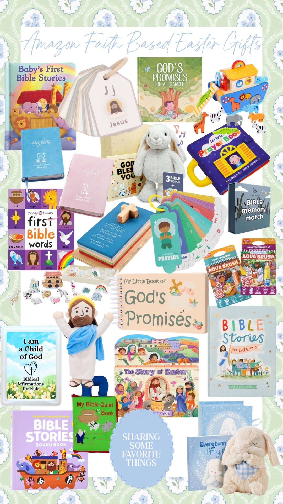 Only ONE week until Easter!! ⛪️✝️🌷

If you’re still putting baskets together, these faith-based finds are so sweet and meaningful for little ones 🙏🏼💗

The perfect way to keep the focus on what Easter is truly about while still making it fun and special for little ones🤍

Order now so everything arrives in time!! 🛍️💨

#easterbasketideas #easterbasket #easterbasketinspo #easterforkids #easterideas #amazonfinds #amazon #amazonkids #amazonfavorites #toddlergiftideas #babygiftideas #kidsgiftideas #momlife #momfinds #eastergifts #springgiftideas #momhacks #easterbunny #affordable #affordablefinds #budgetfriendly #easter #spring #springtime #ltkfinds #ltkfamily #ltkseasonal #christian #christianmom #believer #jesus #god #faith #heisrisen #raisingdisciples 

#LTKKids #LTKSeasonal #LTKBaby