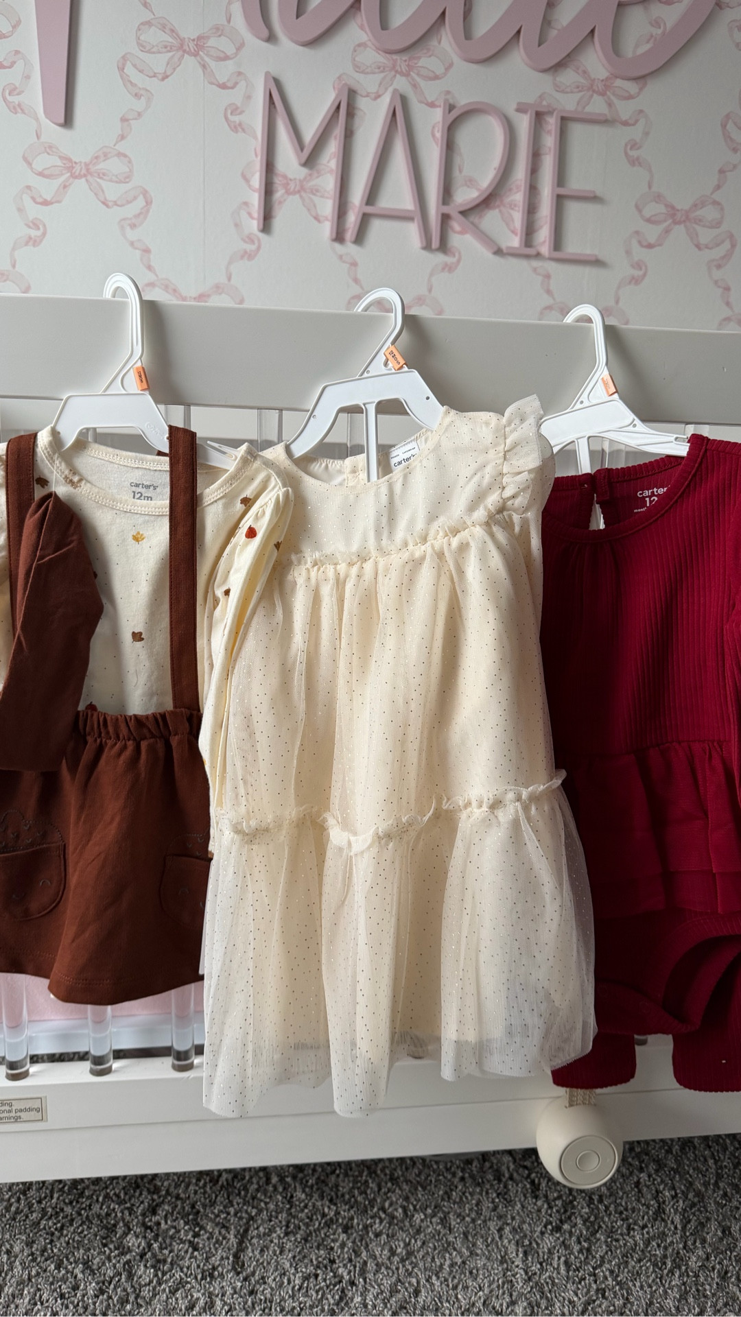 Everything at Carter’s is 50% off! Grabbed these adorable outfits for Millie. Bought size 12 months for her. 

Baby Thanksgiving outfit, baby girl Christmas dress, baby girl Christmas outfit 

#LTKBaby #LTKHoliday #LTKSaleAlert