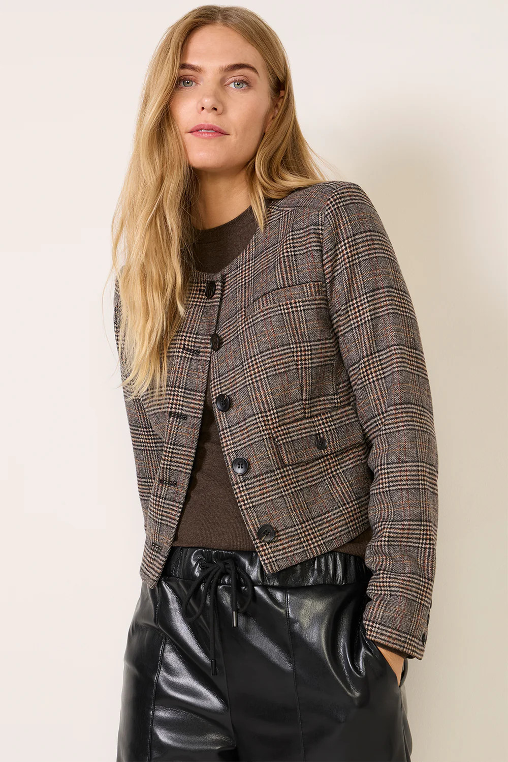Ellie Plaid Jacket | Evereve