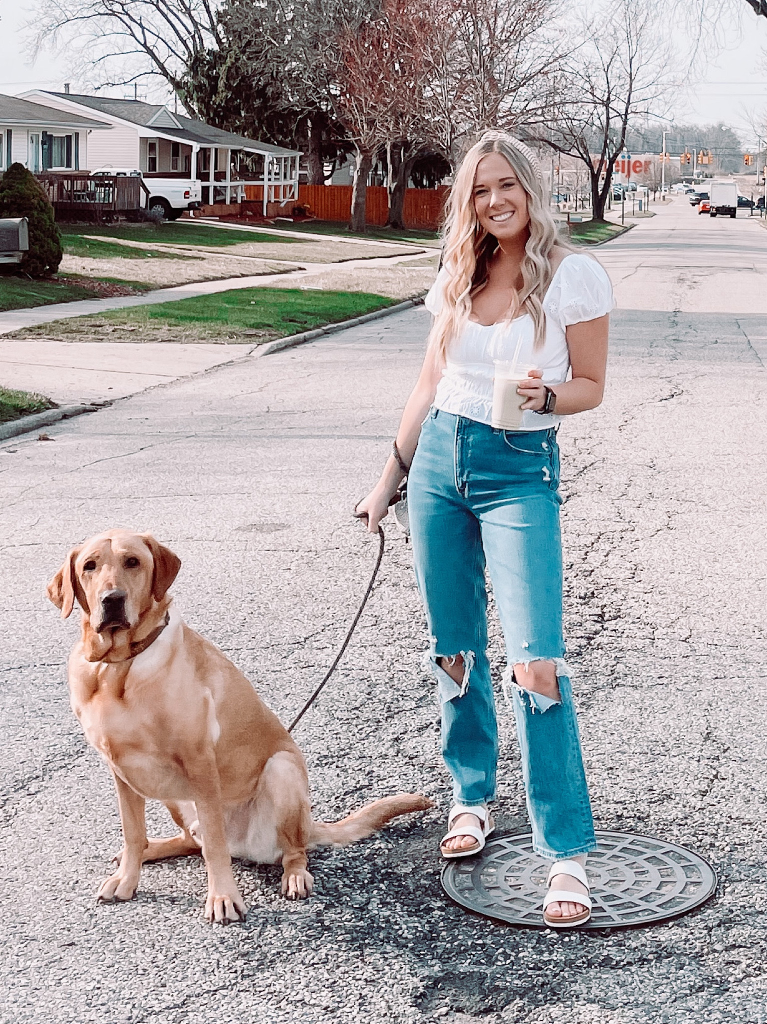 Day 1/5 of spring transition outfits! 
Medium top 
27 denim 

#LTKfit #LTKFind #LTKSeasonal