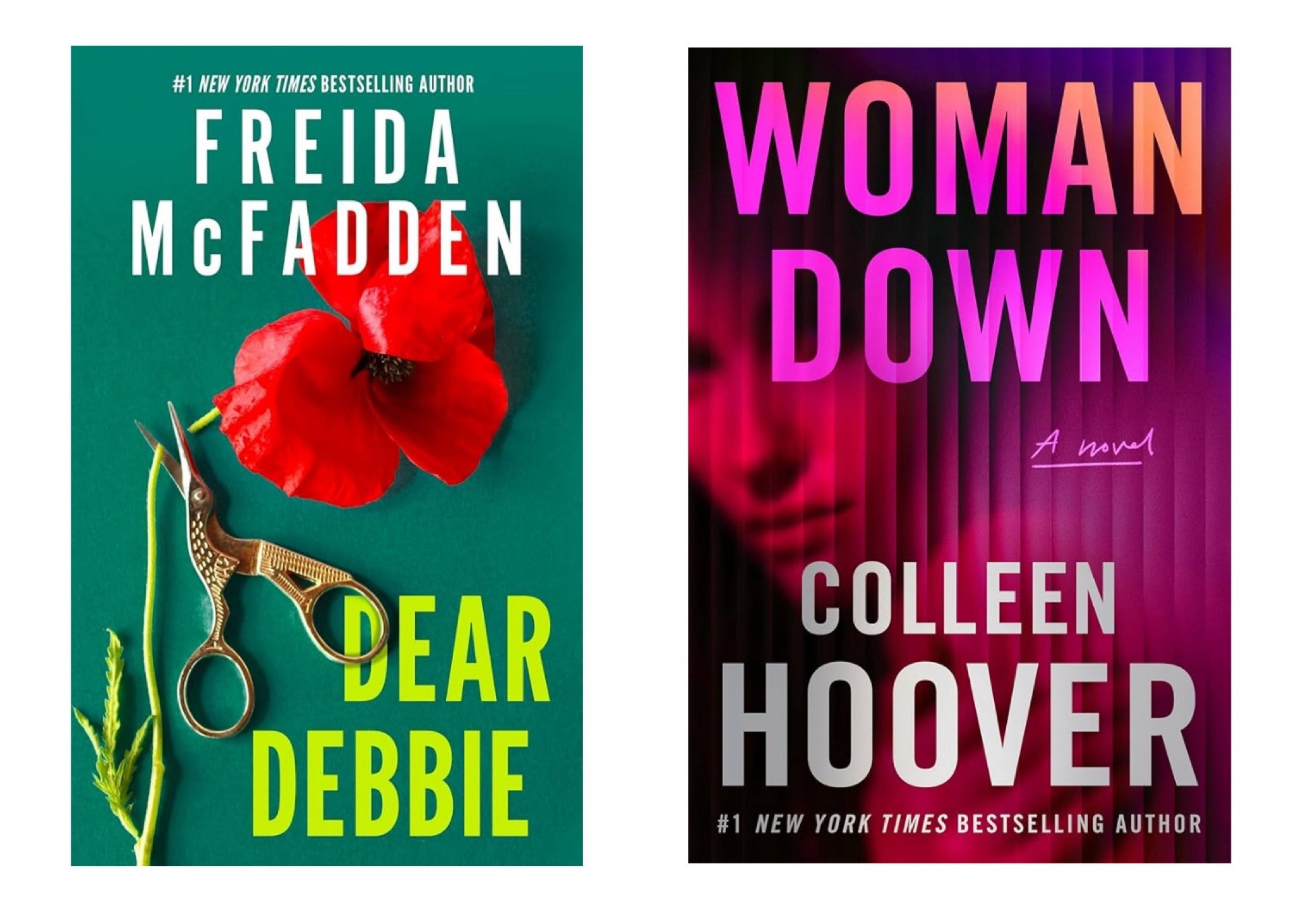 Frieda McFadden and Colleen Hoover both just launched new novels, and they’re both on sale for only around $13 today!!! Both are also currently gracing the Amazon Top Ten Best Seller’s List, with glowing reviews. 📚 

#LTKstorytime #LTKHome #LTKSaleAlert