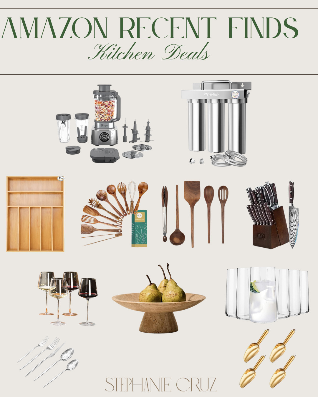 Sharing my favorite Amazon kitchen deals I picked up recently. 

#AmazonFinds #AmazonKitchen #KitchenEssentials #AmazonHome #LTKHome #LTKFinds #LTKKitchen 

 