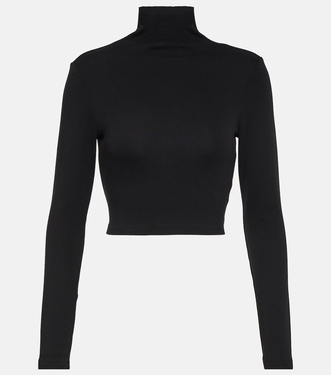 x EmRata Kathryn turtleneck cropped top | Mytheresa (US/CA)