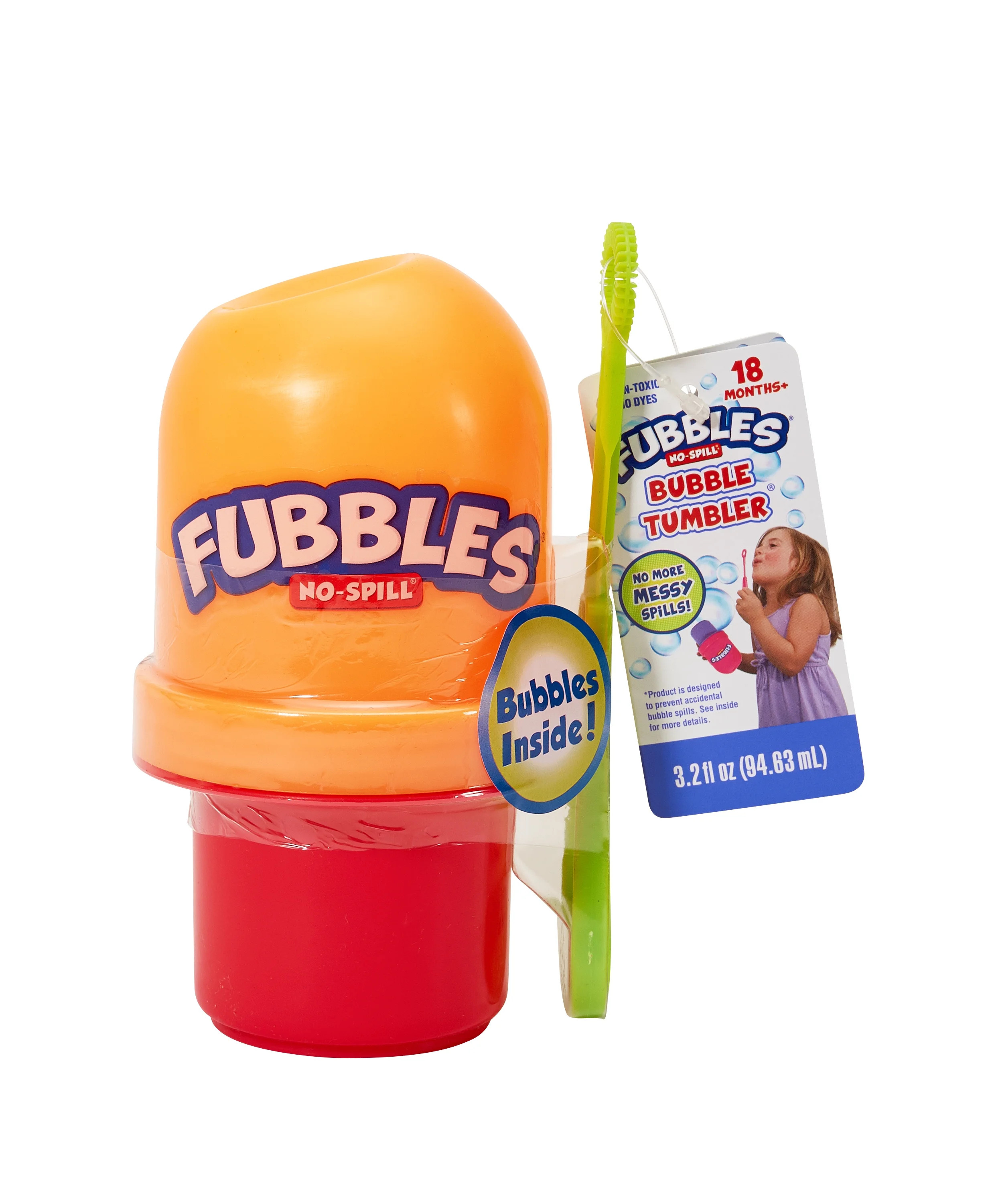 Little Kids Inc. Fubbles No-Spill Bubble Tumbler. Ages 3 & up | Walmart (US)