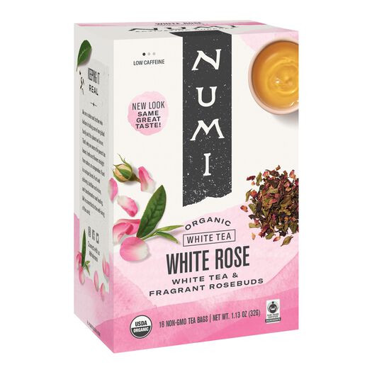 Numi Organic White Rose Tea 16 Count by World Market | World Market