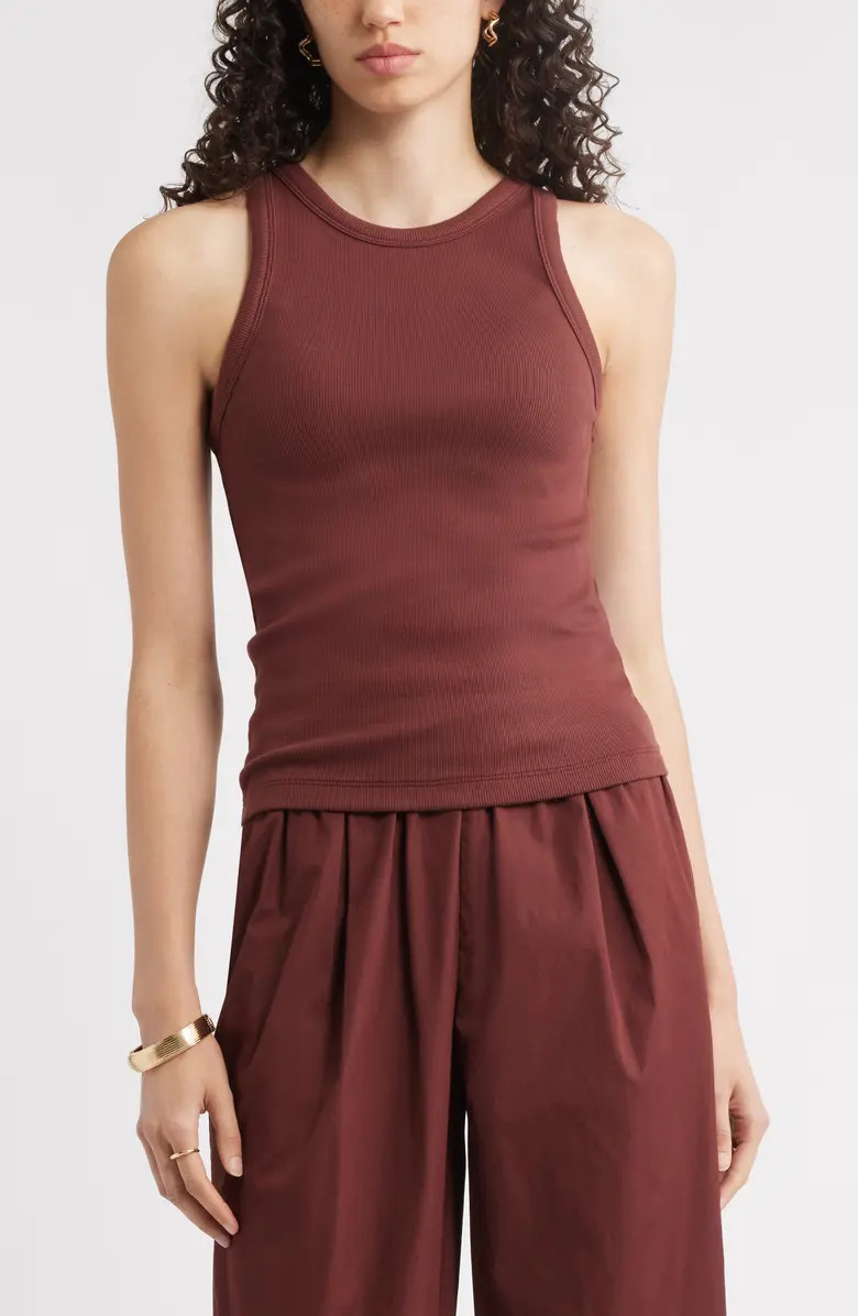 Nordstrom Everyday Cotton Rib Tank | Nordstrom | Nordstrom