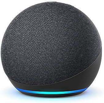 Echo Dot (4th generation) | Smart speaker with Alexa | Charcoal | Amazon (UK)