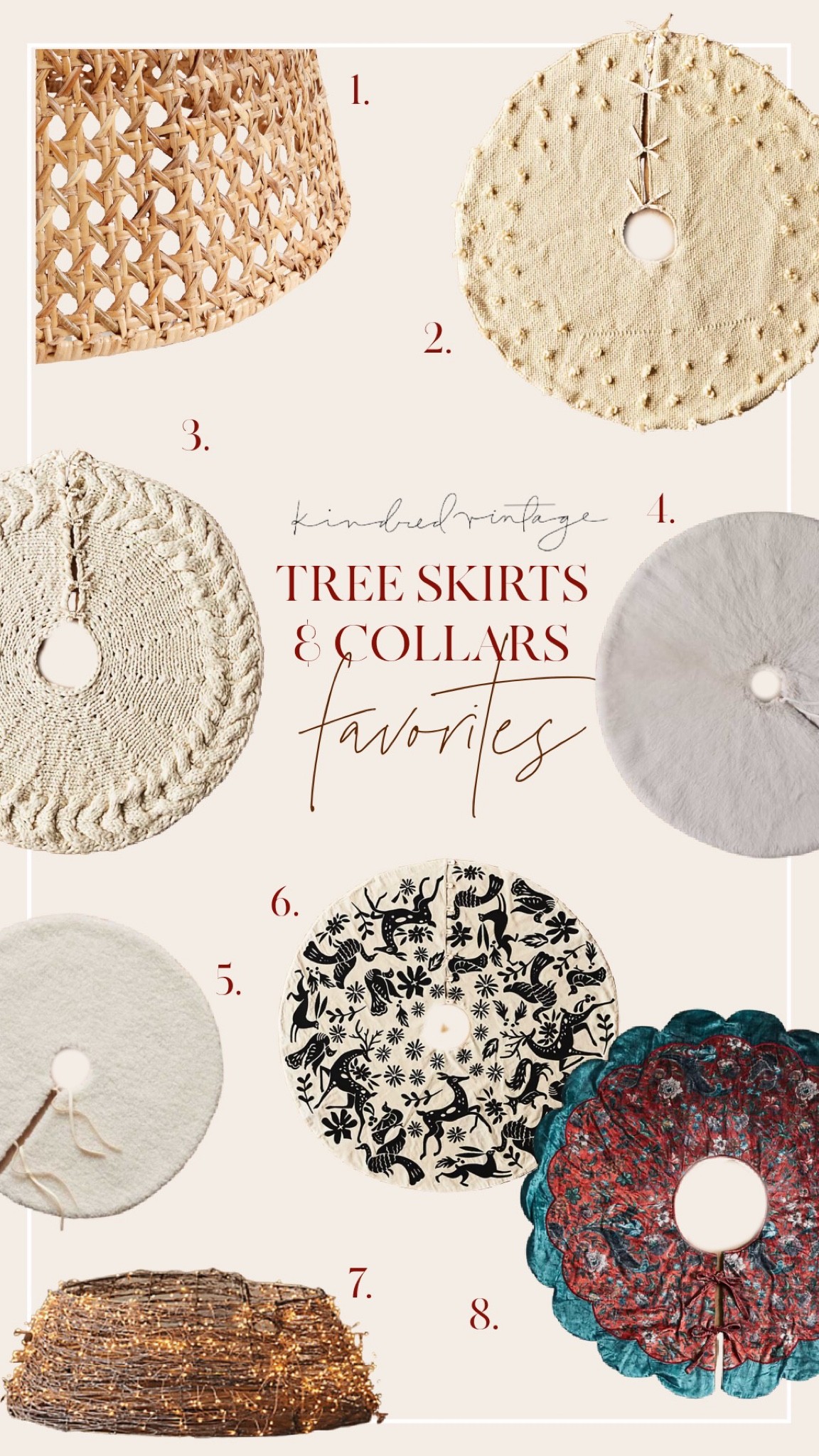 Favorite tree skirts and collars!

#LTKHoliday #LTKhome #LTKSeasonal