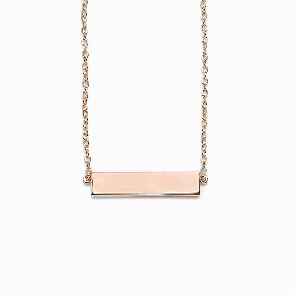 Engravable Bar Necklace - Pura Vida Bracelets | Pura Vida Bracelets