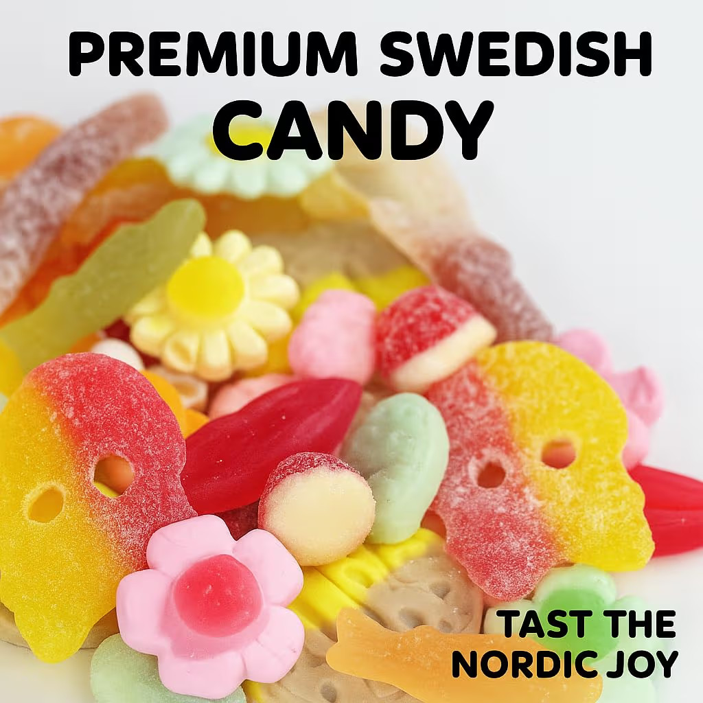 Swedish Candy sweet and sour pick n mix 1 lb including BUBS, Skulls, Swedish Fish and Sour Gummie... | Amazon (US)