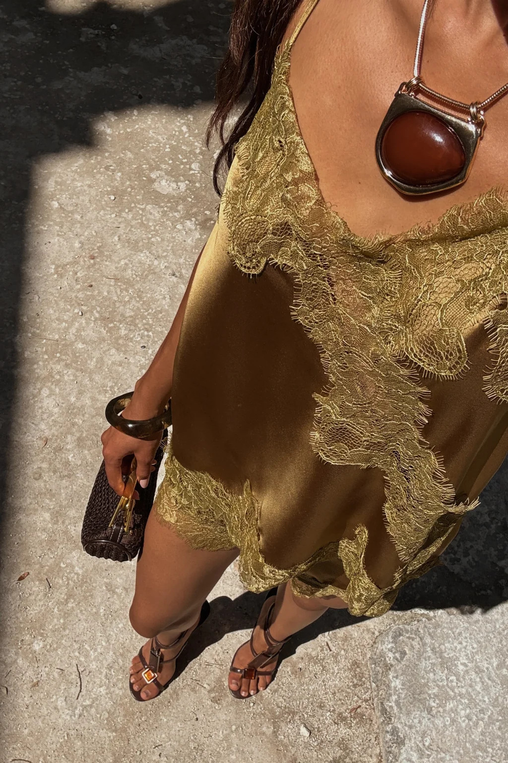 Nina Amber Statement Necklace | 12th Tribe | 12th Tribe
