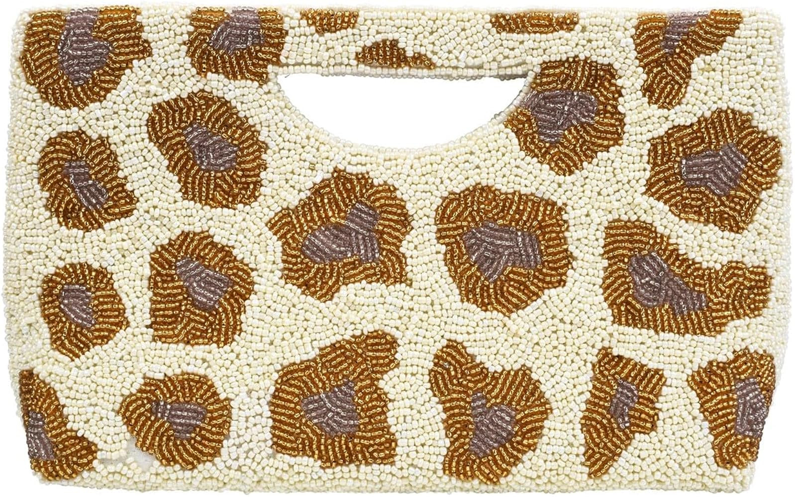 Bamboo Trading Leopard Half Moon Clutch, 10-Inch, Multicolor | Amazon (US)