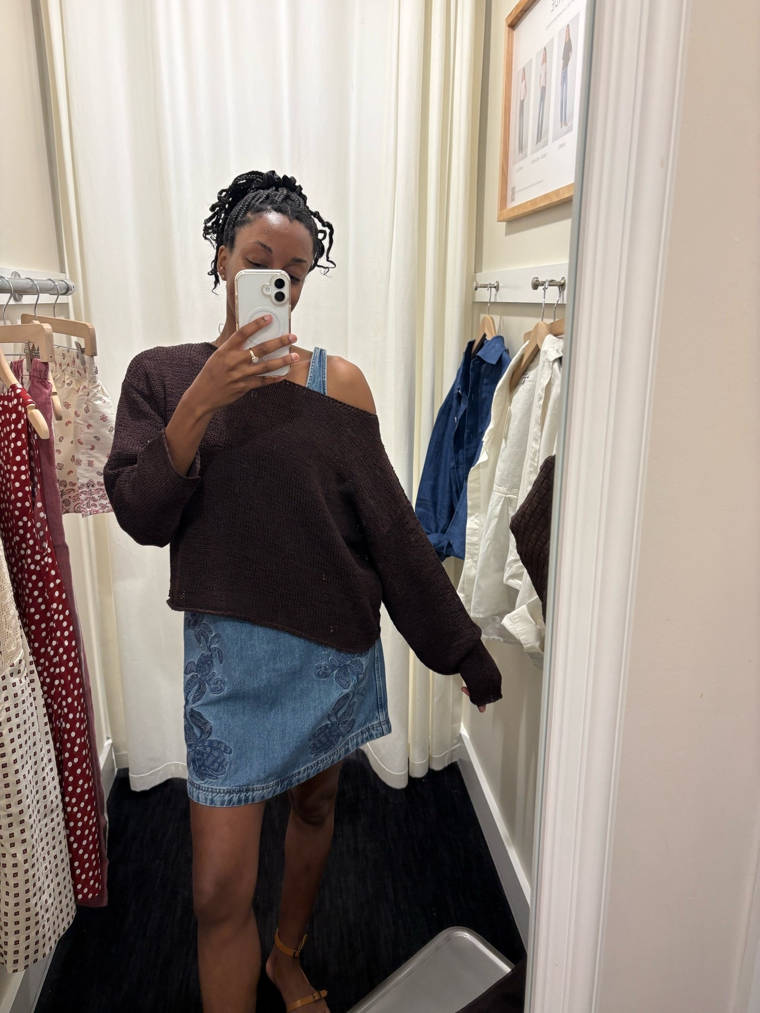A simple example of wearing vs styling. I could easily have just worn them denim dress and have a complete outfit but the added oversized sweater gives it style. Pair it with your favorite shoes and accessories and it’s you’ve got a show stopper.

#LTKootd #LTKSeasonal #LTKTall