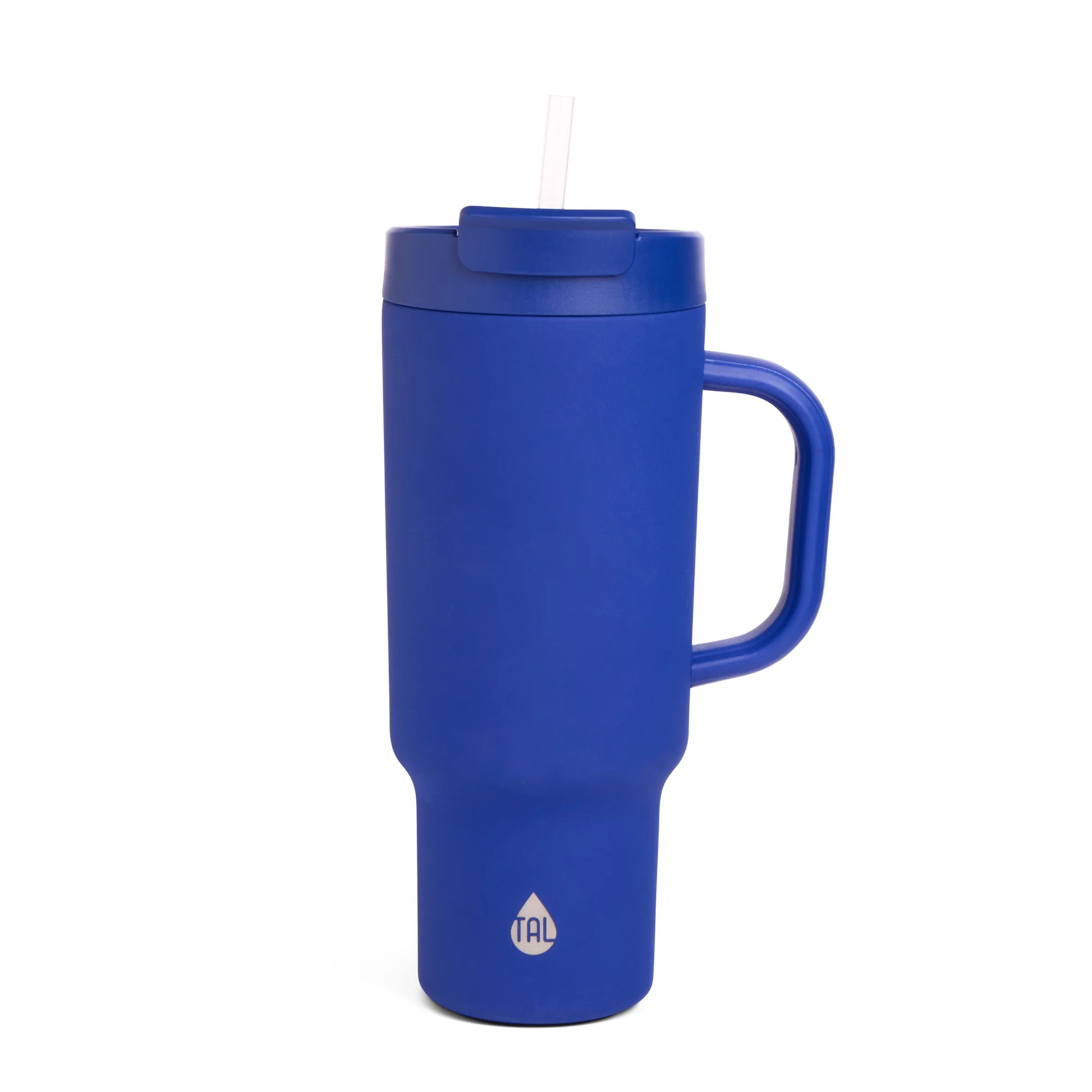 TAL Stainless Steel Hudson Tumbler with Straw 40 fl oz, Electric Blue | Walmart (US)