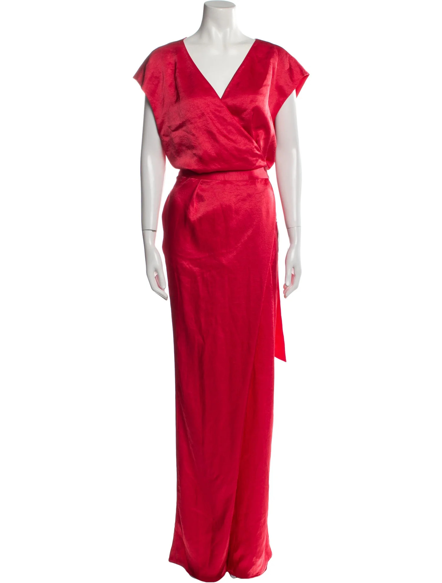 V-Neck Jumpsuit w/ Tags | The RealReal