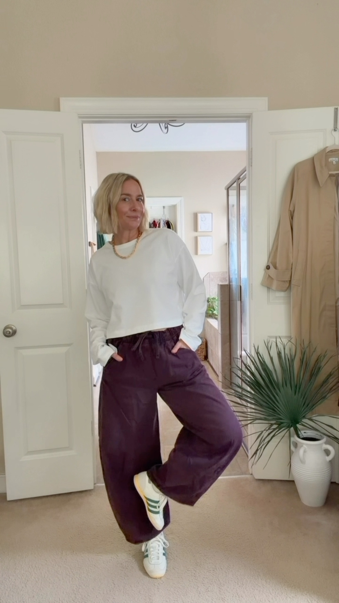 favorite GAP finds 🍂

Burgundy pants - Small
Olive pants - Medium
Jacket - Mediumm

#LTKOver40 #LTKStyleTip #LTKSeasonal