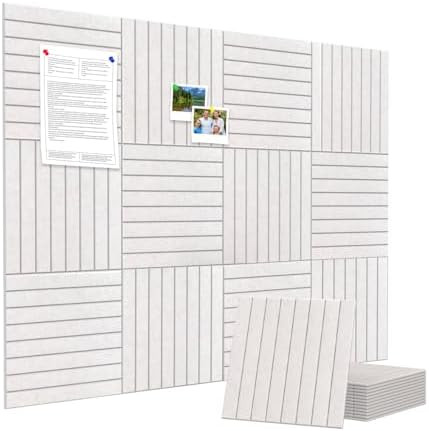 Large Cork Board Alternative 48” X 36” Felt Bulletin Board Tiles, with 30 Pushpins, 60 Adhesi... | Amazon (CA)
