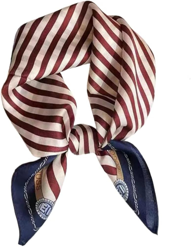 Tim & Tina Square 100% Mulberry Silk Hair Scarf Head Sleeping Wrap Satin Head Scarf for Women | Amazon (US)