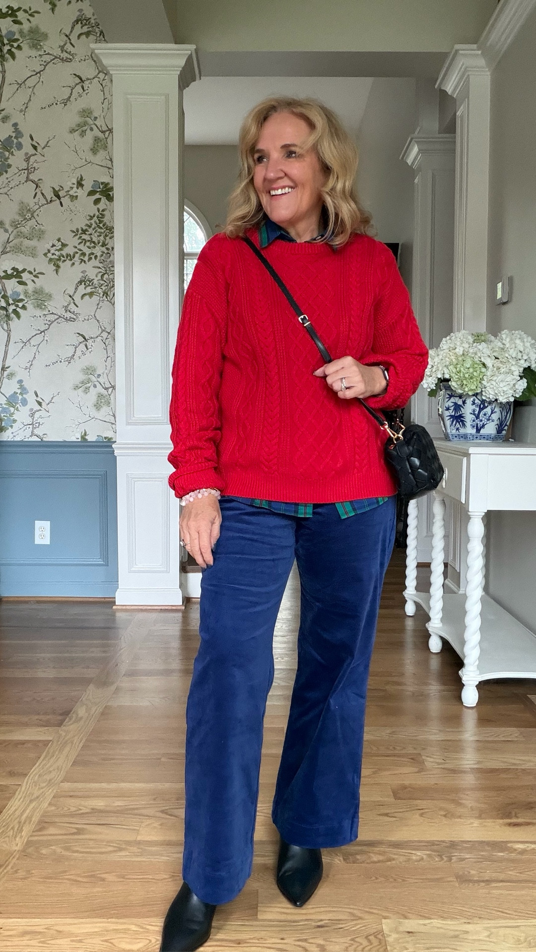 JCREW factory holiday haul! Place your order now to get your size especially if you’re buying matching pieces. These sizes will go.
Velvet blazer size 10, regular
Velvet pants size 8 petite. The slim straight pants I would recommend sizing up if you’re in between.
Argyle sweater size medium
Velvet top size
Velvet skirt size
Embellished jeans, size 29 petite I would size up if you’re in between
Tweed blazer this is a 12 regular from last year, but I like to relaxed Fit
Chambray blouse I’m in a medium petite size up if buying a petite
Blue velvet pants size 29 petite and they are roomy
Red sweater size up to a large and I like the relaxed fit
Plaid blouse size medium regular
Halfway corduroy’s size 28 petite
Tartan plaid trimmed Henley size medium
Talbots quilted red jacket size medium petite
Boots I always size up a half
20% off my jewelry code NANETTE20


#LTKOver40 #LTKHoliday #LTKSaleAlert