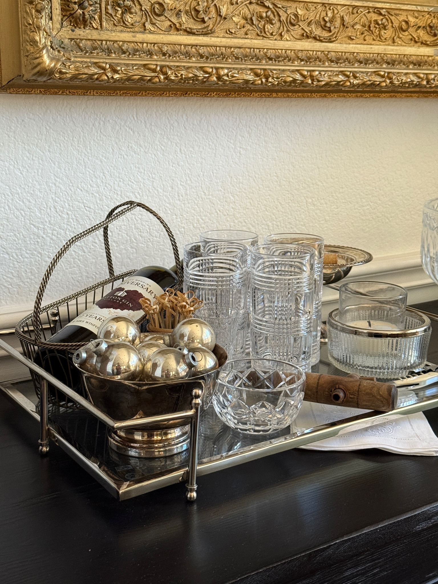 Holiday bar styling 

#LTKParties #LTKHome #LTKHoliday