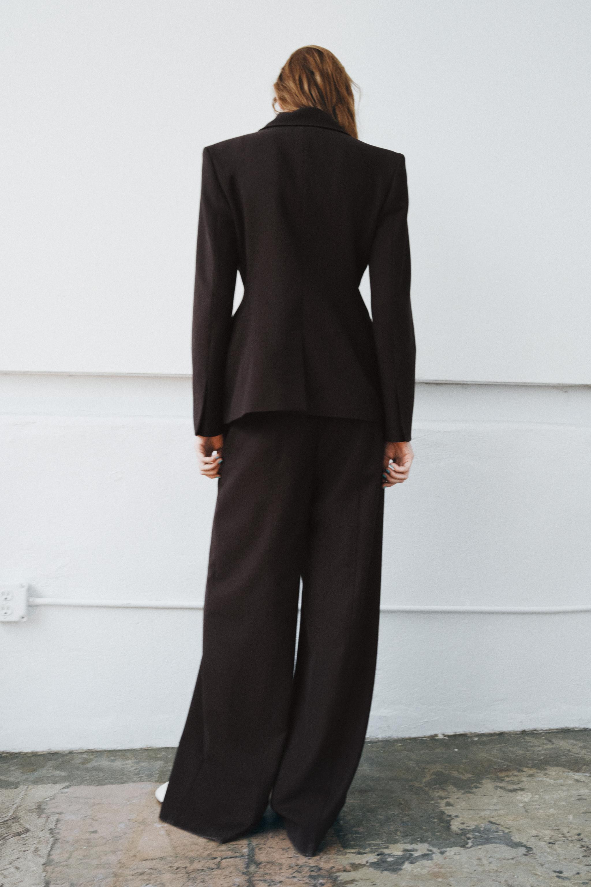 MINIMAL WIDE LEG PANTS ZW COLLECTION | Zara US