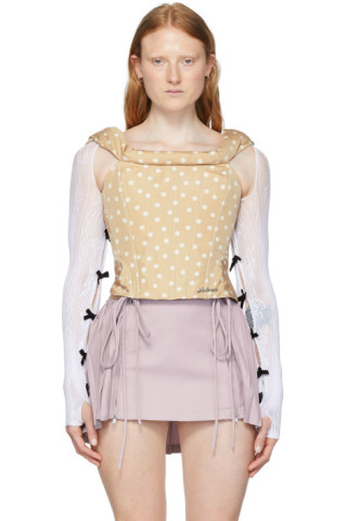 White Nylon Cardigan | SSENSE