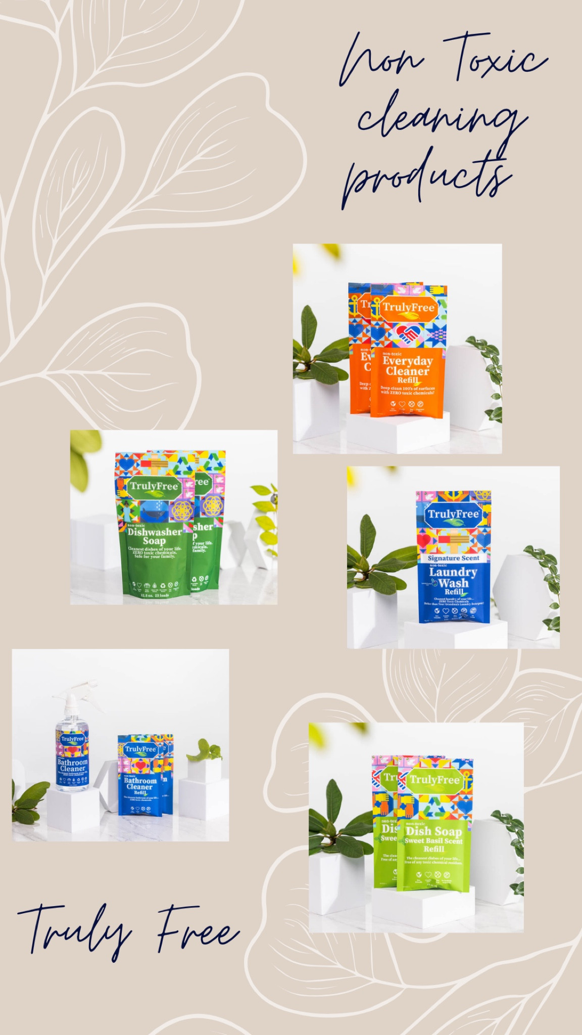 Looking for non-toxic cleaning supplies? TrulyFree is what I use for everything in my home & they always run discounts or give you free items!

#LTKHome #LTKFamily #LTKFindsUnder50