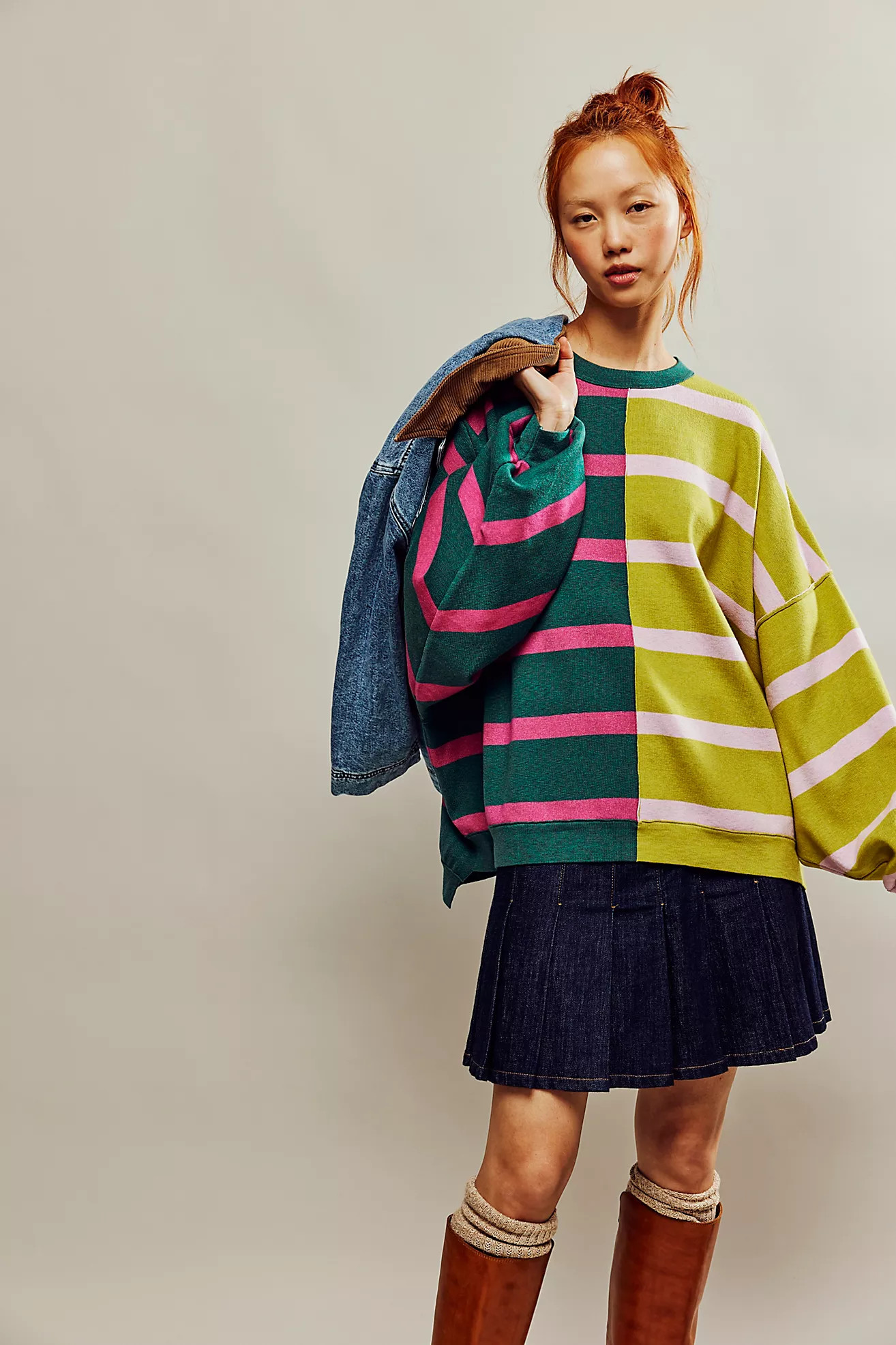 Uptown Stripe Pullover | Free People (Global - UK&FR Excluded)