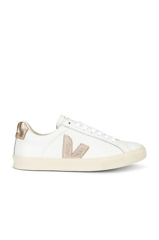 Veja Esplar Sneaker in Extra White & Platine from Revolve.com | Revolve Clothing (Global)