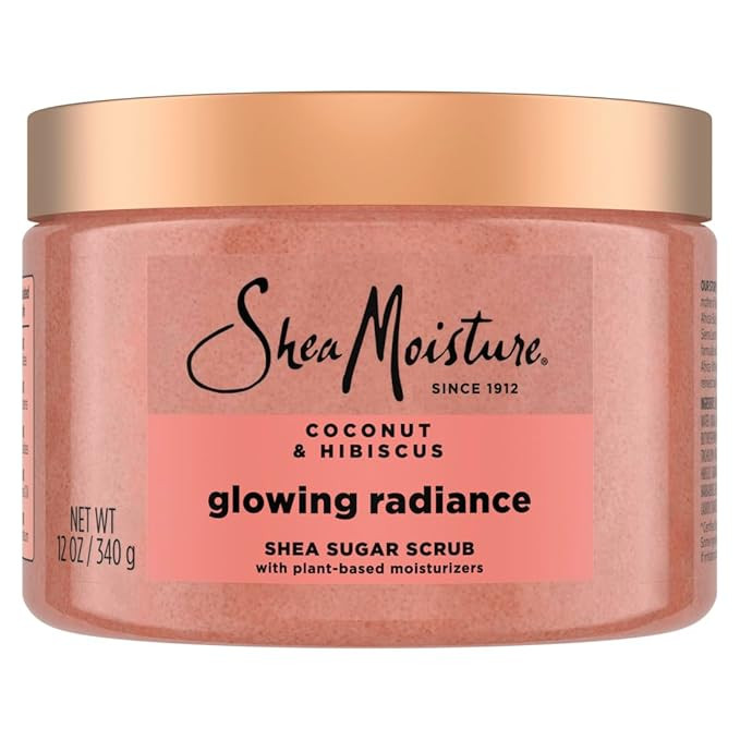SheaMoisture Shea Sugar Body Scrub For Glowing Radiance Coconut Hibiscus Glowing Radiance Body Scrub | SheaMoistureOON