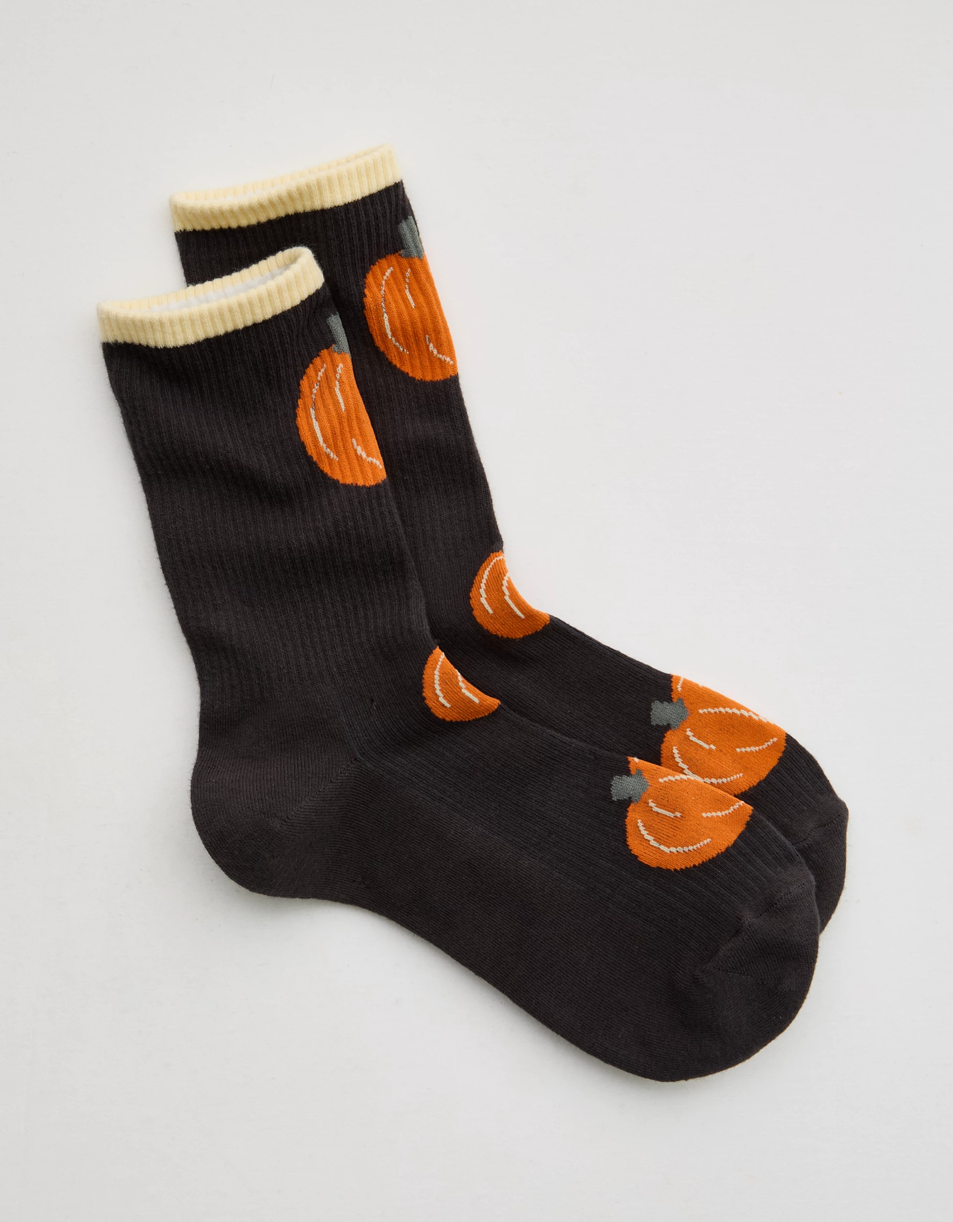 Aerie Ribbed Cotton Crew Socks | Aerie