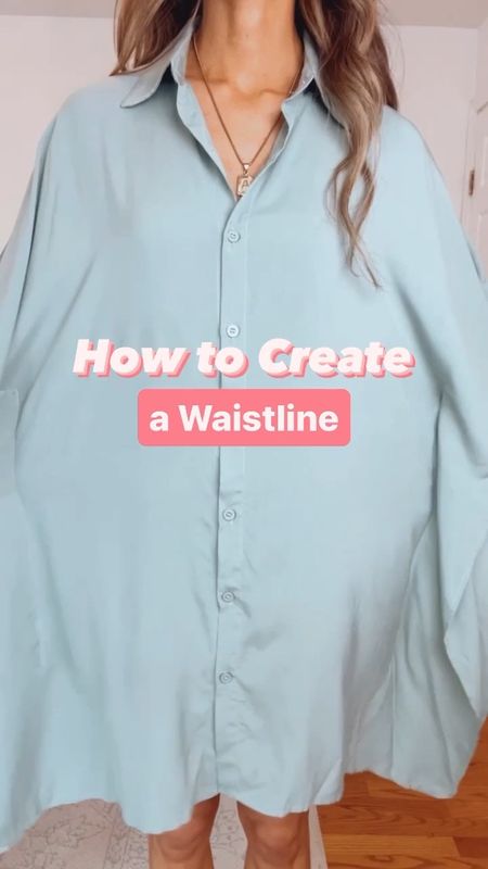 How to Create a Waistline | Button Down Dress | Stripe Dress

#LTKstyletip #LTKsalealert #LTKunder50