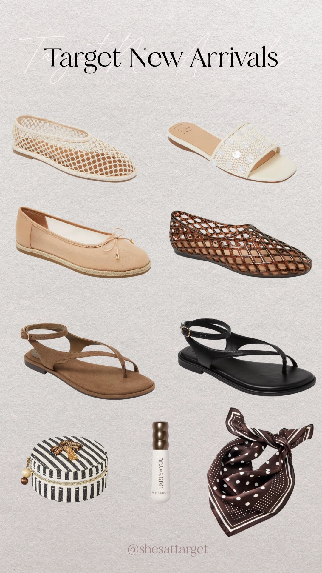 New at Target! New spring and summer shoes and accessories! 

#LTKSeasonal