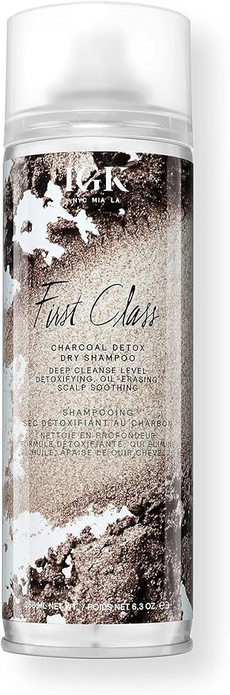 IGK First Class Charcoal Detox Dry Shampoo 288 ml / 6.3 oz | Amazon (US)