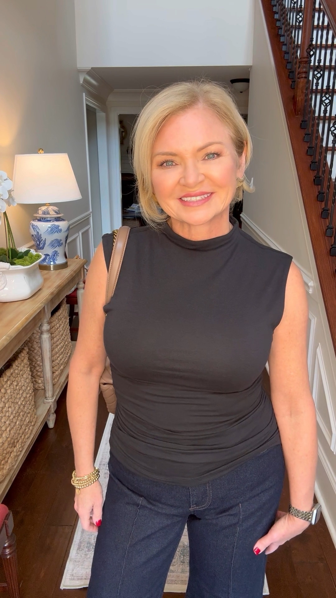 Cuffed jeans are definitely a denim
Trend this Fall! Will you be trying it? I think the key is to keep your top simple.  I added leopard print sling back shoes for fun! Wearing top in Small, jeans in 6.

Wide leg jeans
Denim trends
Fall outfits
Petite
Leopard print 

#LTKFindsUnder100 #LTKStyleTip #LTKVideo