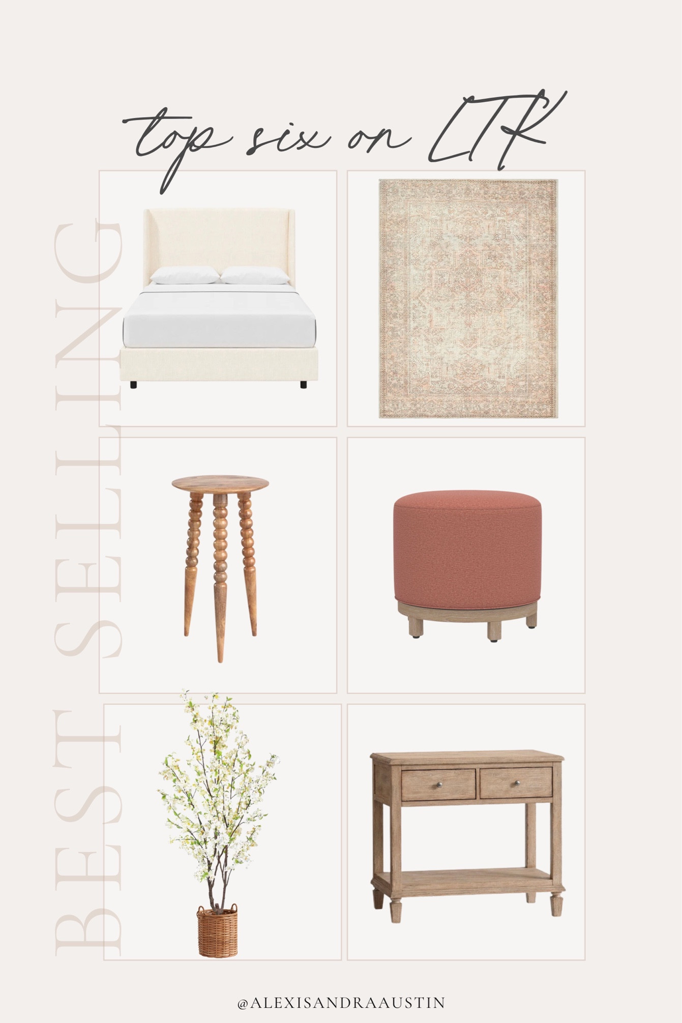 Hanson Upholstered Wingback Bed curated on LTK