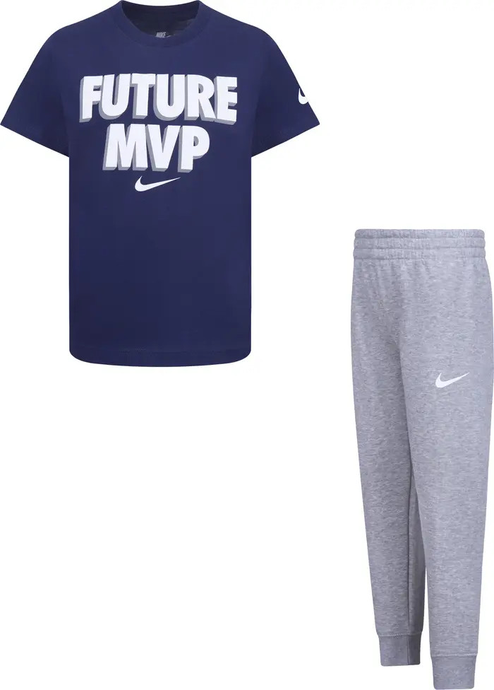 Kids' Sportswear T-Shirt & Joggers Set | Nordstrom Rack