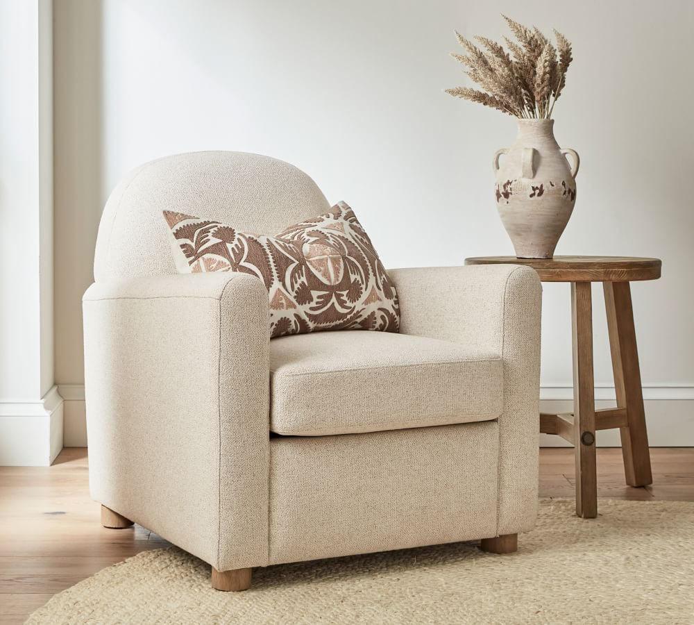 Randall Upholstered Armchair | Pottery Barn (US)
