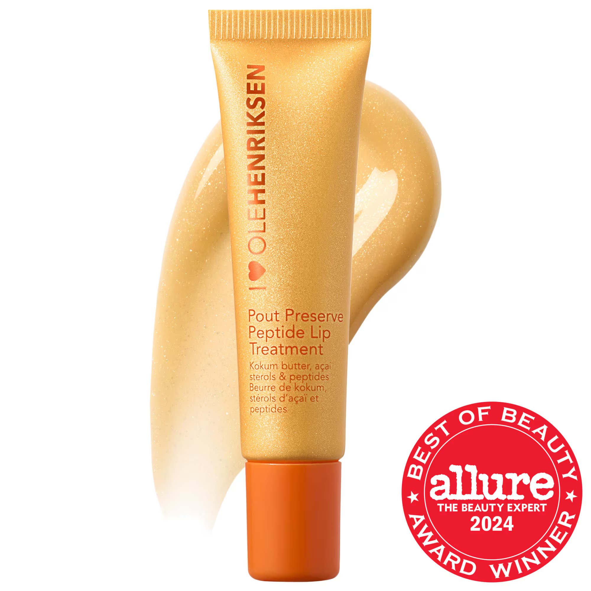 OLEHENRIKSEN Pout Preserve Hydrating Peptide Lip Treatment Citrus Sunshine Glimmer 0.4 oz / 12 ml | Sephora (US)
