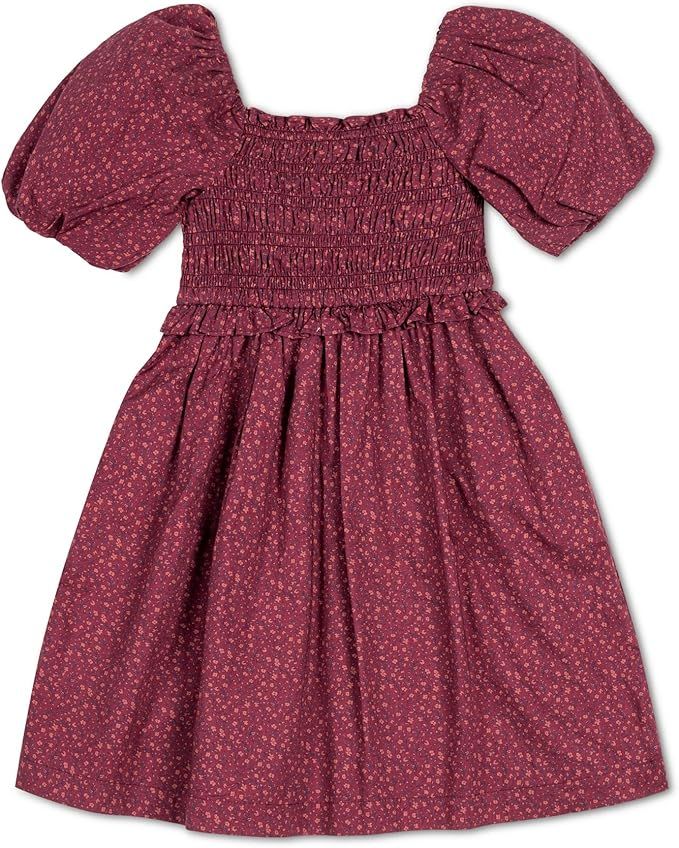 Hope & Henry Girls' Eyelet Shift Dress | Amazon (US)