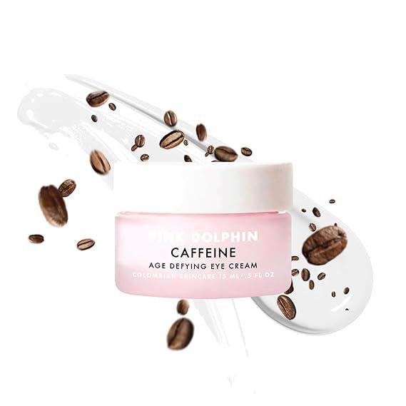 Pink Dolphin Caffeine Eye Cream for Dark Circles and Puffiness - Age Defying Reduce Fine Lines an... | Amazon (US)